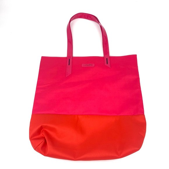 Lancôme Paris Pink With Flamingo Lining Tote - Picture 1 of 6